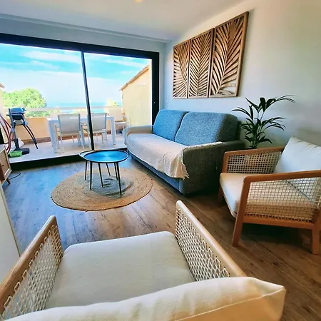 Superbe T3 Vue Sur Mer Parking Prive Classe 3 Etoiles Collioure Exterior photo