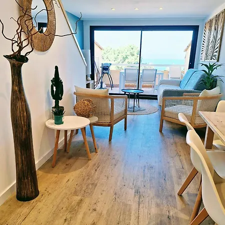 Superbe T3 Vue Sur Mer Parking Prive Classe 3 Etoiles Collioure Extérieur photo